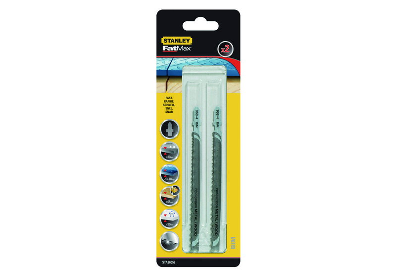 Λάμες Σέγας Stanley Fatmax '' T'' 101mm Ξύλου/Μετάλλου