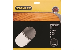 Δίσκος Διαμαντέ Stanley με 40 Δόντια Φ.190X30mm