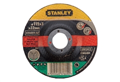 Δίσκος Κοπής Δομικών Υλικών Stanley Φ.115 με Κούρμπα