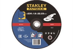 Δίσκος Κοπής Stanley 230X22.23X1.8 Μετάλλου Επίπεδος για Γων.Τροχ .