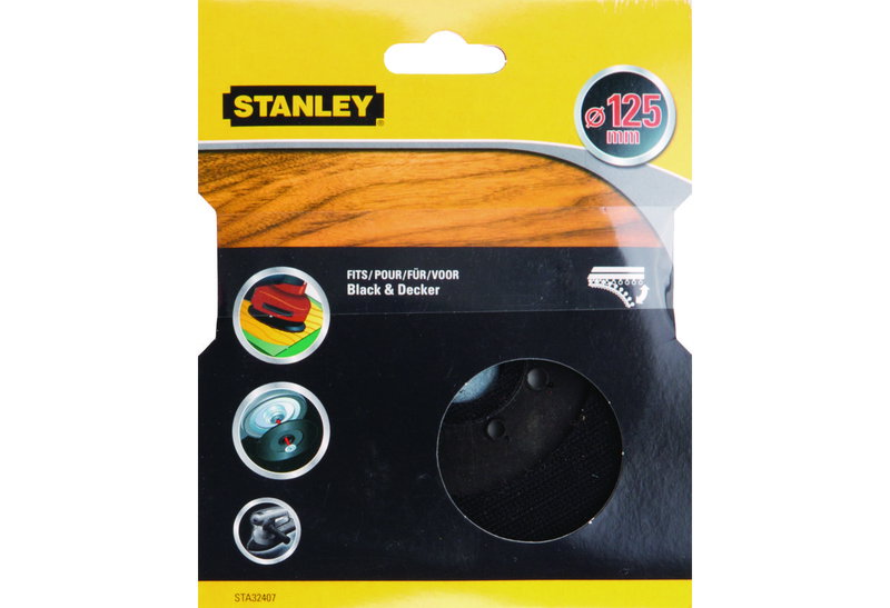 Στρογγυλή Βάση για Πολυτριβεία Stanley Φ.125mm