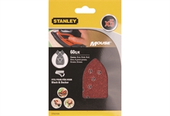 Γυαλόχαρτα Quick Fit Stanley K60 για Mouse Σετ 5 Τεμαχίων