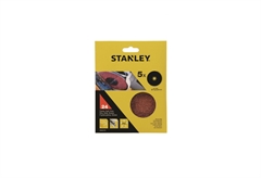 Δίσκοι Λείανσης Stanley K24 Φ.125mm Σετ 5 Τεμαχίων