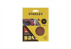 Δίσκοι Λείανσης Stanley K24 Φ.115mm Σετ 5 Τεμαχίων