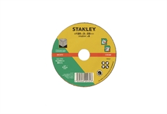 Δίσκος Κοπής Δομικών Υλικών Stanley Φ.125mm Επίπεδος