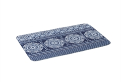 Χαλάκι Μπάνιου Damask ΙΙ 70x45cm Μπλε