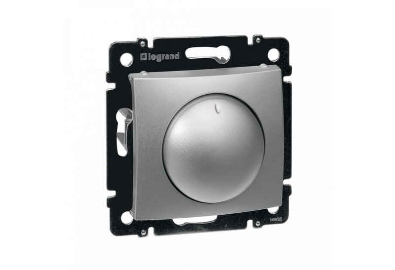 Legrand Valena Dimmer Περιστροφικό LED 300W Αλουμίνιο