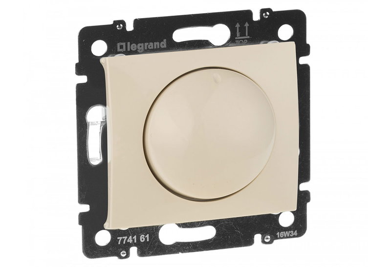 Legrand Valena Dimmer Περιστροφικό LED 300W Κρεμ