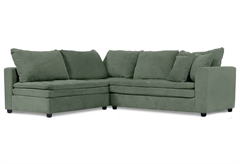 Καναπές Γωνιακός Interium Lisbon Πράσινο 260x213cm