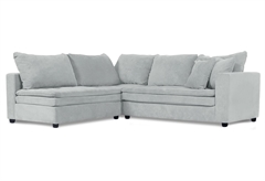 Καναπές Γωνιακός Interium Lisbon Ανοιχτό Γκρι 260x213cm