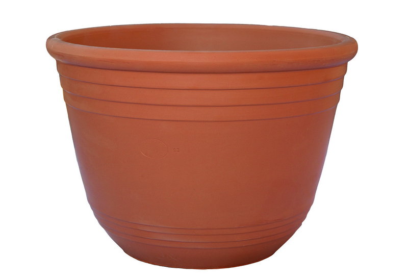 Γλάστρα AZ Φ22x18cm Κεραμιδί
