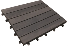 Nattera Σετ Πάτωμα Καφέ Μ30xΠ30cm 9τμχ