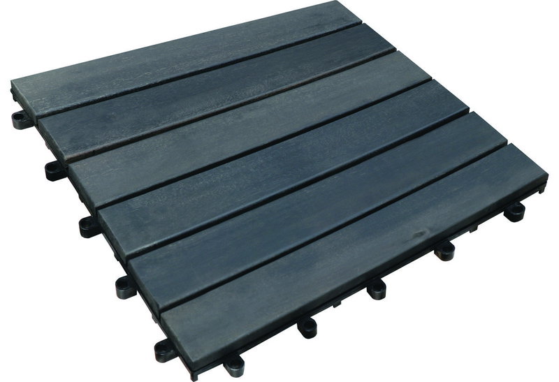 Nattera Σετ Πάτωμα Καφέ Μ30xΠ30cm 9τμχ