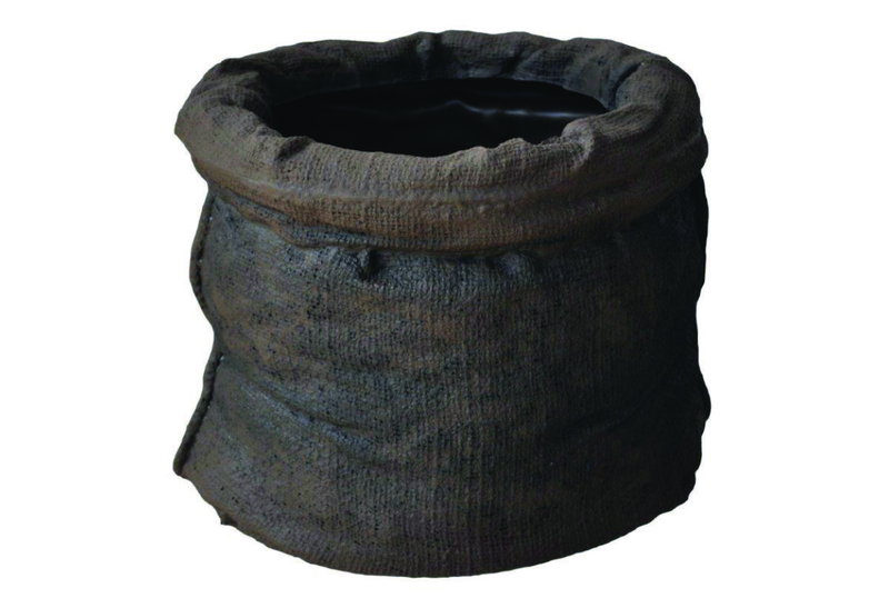 Γλάστρα Telcom Vasar Sacco Φ47x37cm Καφέ