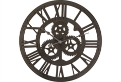 Ρολόι Τοίχου Atmosphera με Γρανάζια Φ.45cm