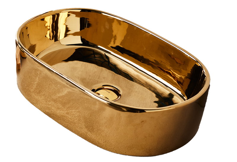 Νιπτήρας Tema Επικαθήμενος Corona Gold