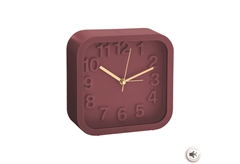 Επιτραπέζιο Ρολόι/Ξυπνητήρι Αναλογικό Atmosphera σε Διάφορες Αποχρώσεις & 2 Σχέδια