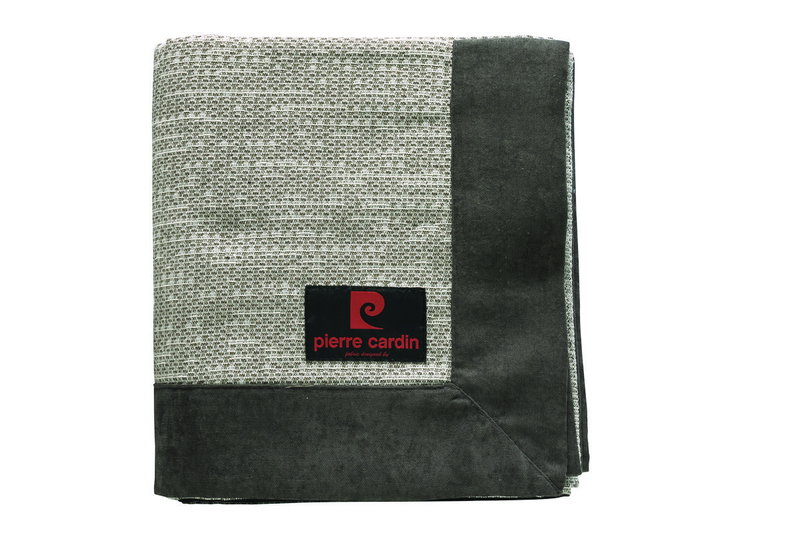 Ριχτάρι Pierre Cardin Sauvage 170x150cm Σκούρο Γκρι