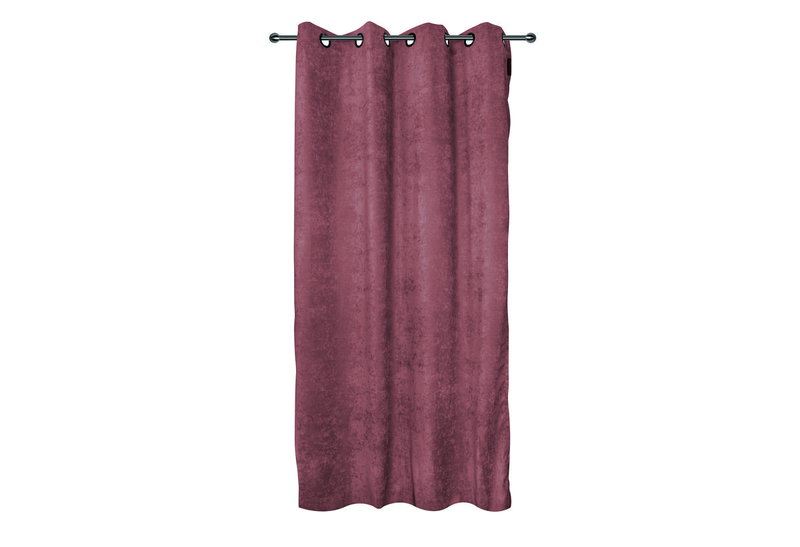 Κουρτίνα Pierre Cardin Alcadara 270x140cm Ροζ Σκούρο με Τρουκς