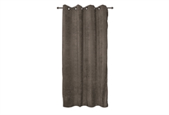 Κουρτίνα Pierre Cardin Alcadara 270x140cm Γκρι Σκούρα με Τρουκς