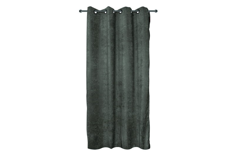 Κουρτίνα Pierre Cardin Alcadara 270x140cm Γκρι Σκούρα με Τρουκς