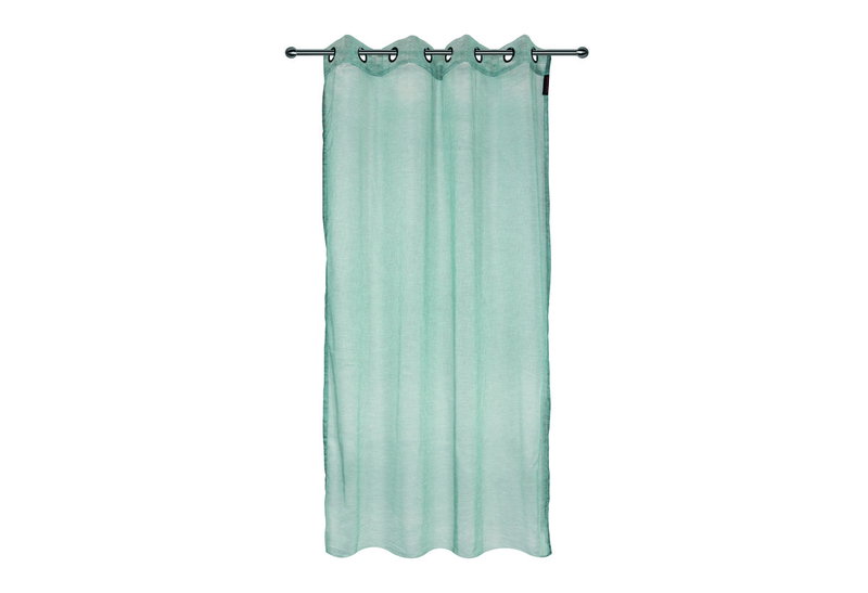 Κουρτίνα Pierre Cardin Rasmir 270x140cm Τυρκουάζ με Τρουκς