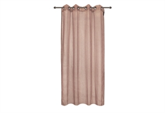 Κουρτίνα Pierre Cardin Rasmir 270x140cm Ροζ με Τρουκς