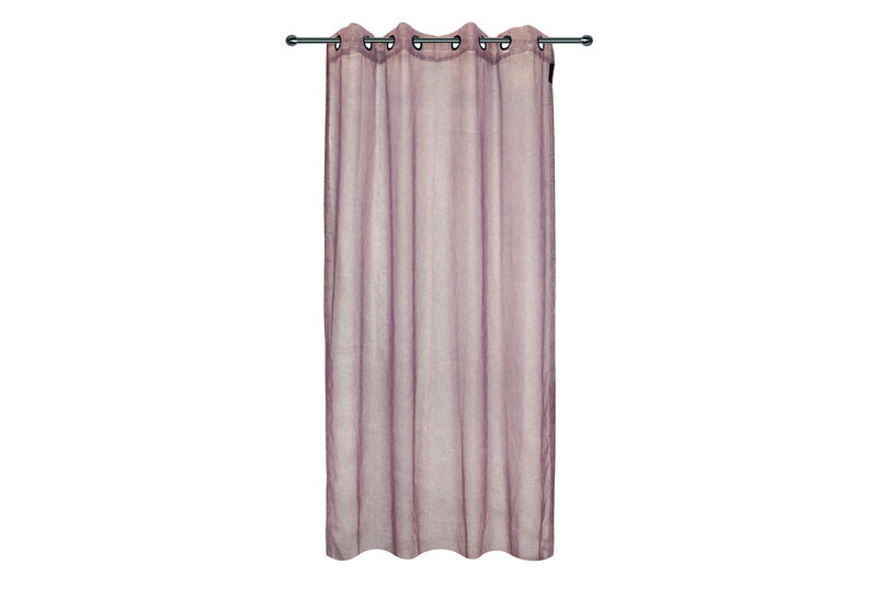 Κουρτίνα Pierre Cardin Rasmir 270x140cm Ροζ με Τρουκς