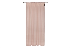 Κουρτίνα με Τρέσα Pierre Cardin Georgette 140X270cm Ανοιχτό Ροζ