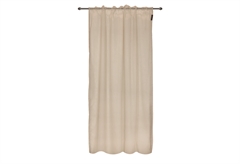 Κουρτίνα με Τρέσα Pierre Cardin Georgette 140X270cm Taupe