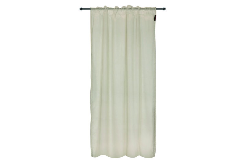 Κουρτίνα Pierre Cardin Georgette 270x140cm Taupe με Τρέσα