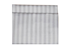 Σεντόνι Infinity Stripe Silver Λευκή/Γκρι 270X280cm