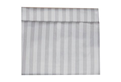 Σεντόνι Infinity Stripe Silver Λευκή/Γκρι 240X260cm