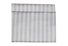 Σεντόνι Infinity Stripe Silver Λευκή/Γκρι 170X260cm