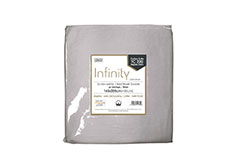 Ionion Infinity Σεντόνι με Λάστιχο Silver 165X205cm