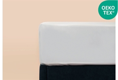 Σεντόνι Διπλό Ionion Infinity Ivory με Λάστιχο Μ205xΠ165xΥ35cm