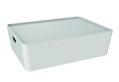Κουτί Αποθήκευσης Πλαστικό Dea Home Contemporary M39xΠ29xΥ11cm 11.2lt Λευκό