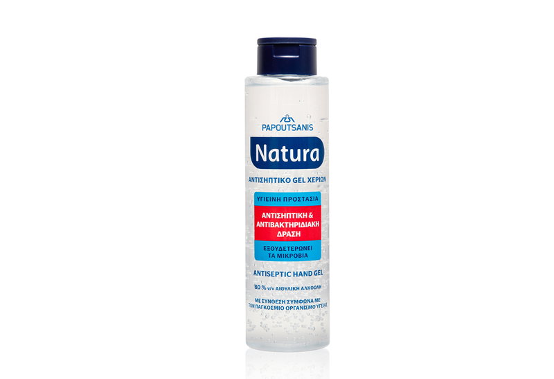 Αντισηπτικό Gel Χεριών Natura Cyl 300mL