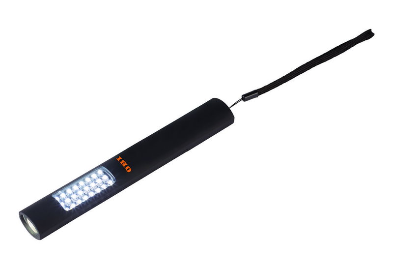 Φακός Εργασίας Lux 24 + 1 Led Μαύρο