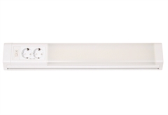 Φωτιστικό Ντουλαπιού Led Λευκό 10W 50cm με Πρίζα Σούκο