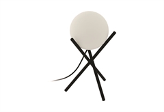 Επιτραπέζιο Φωτιστικό Eglo Castellato Μαύρο/Λευκό