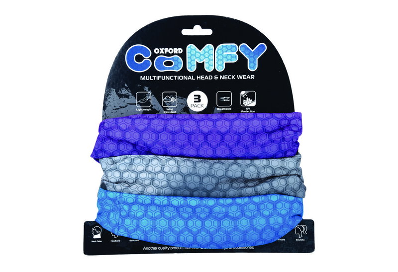 Μπαντάνα Oxford Comfy '' Prismatic'' Σετ 3 Τεμαχίων