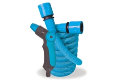 Σετ Λάστιχο Ποτίσματος Home&Camp Aquastrech Platinum 5-15m Μπλε