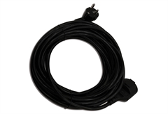 Προέκταση Καλωδίου Plug On Μαύρη 3x1.5mm 10m