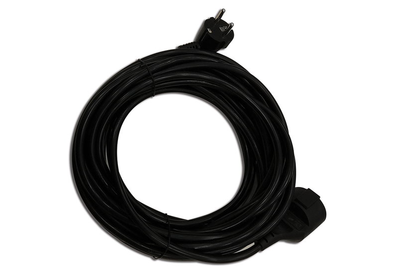 Προέκταση Καλωδίου Plug On Μαύρη 3x1.5mm 10m