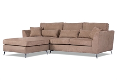 Καναπές Γωνιακός Interium Bilbao Μπεζ 280x190cm
