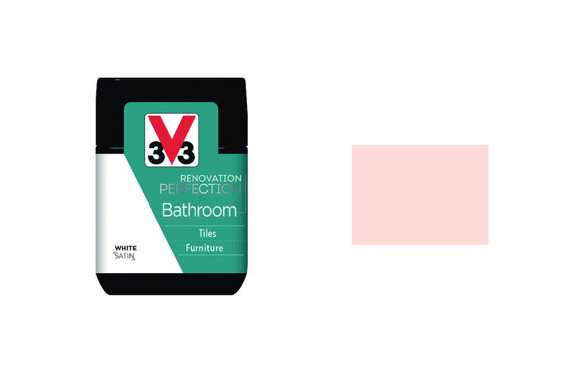 Χρώμα Ανακαίνισης V33 Renovation Perfection Bathroom Ροζ 75ml