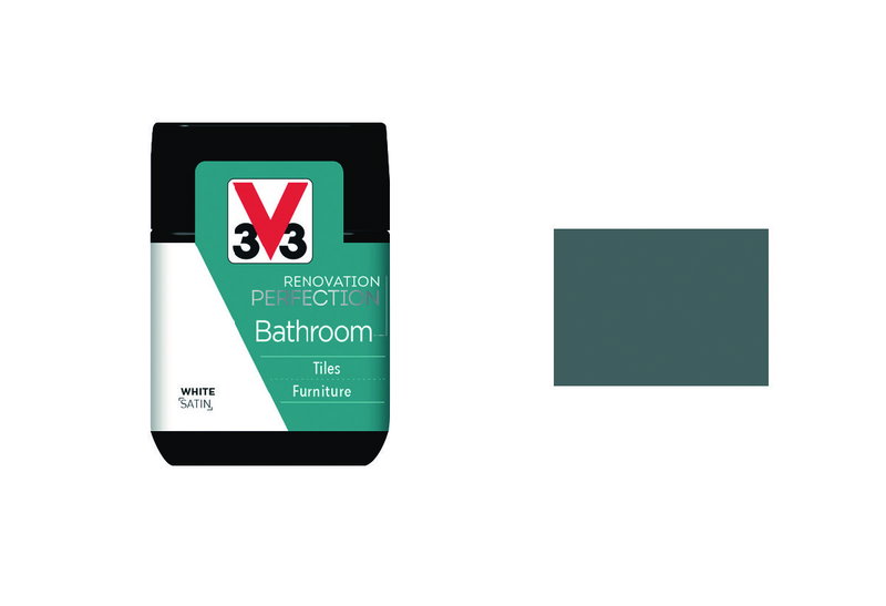 Χρώμα Ανακαίνισης V33 Renovation Perfection Bathroom Ανθρακί 75ml