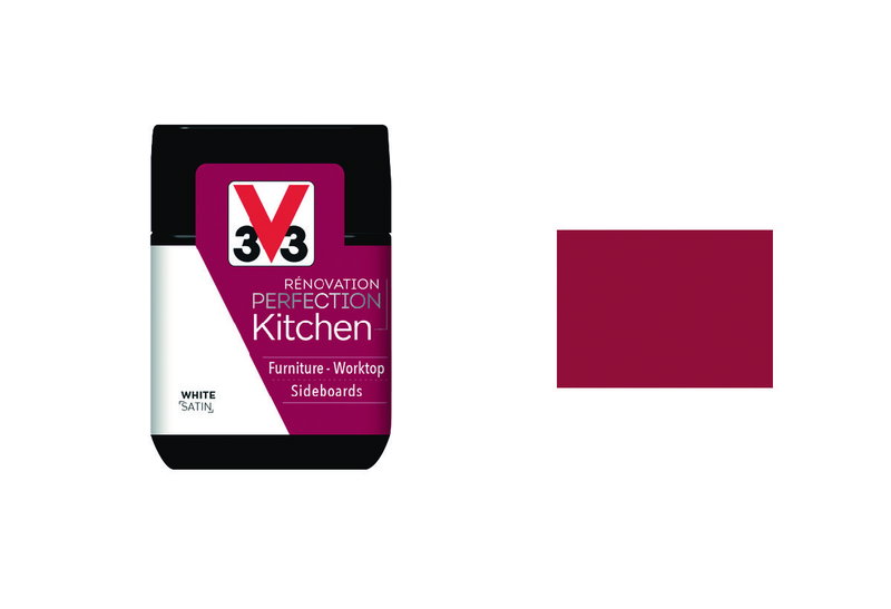 Χρώμα Ανακαίνισης V33 Renovation Perfection Kitchen Κόκκινο 75ml