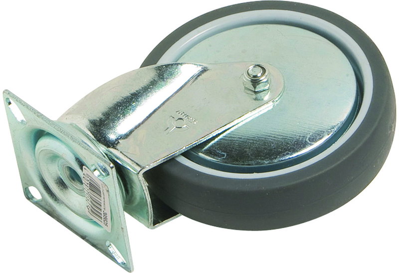 Ροδάκι Φ.100mm Περιστρεφόμενο με Πλάκα 75X75mm